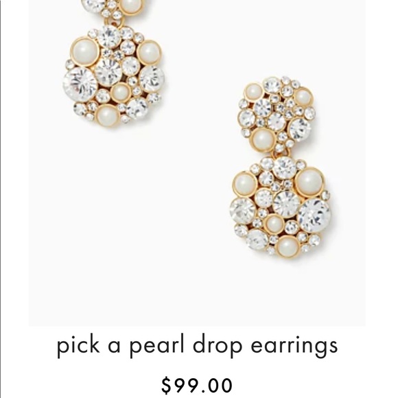 Kate Spade Creammulti Drop Earrings - Picture 2 of 5